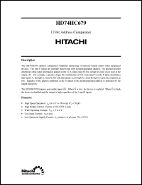 HD74HC679 Datasheet