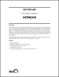 HD74HC680 Datasheet