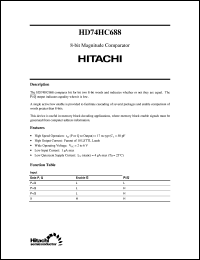 HD74HC688 Datasheet