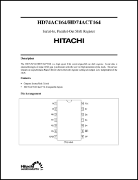 HD74AC164 Datasheet