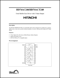 HD74ACT240 Datasheet