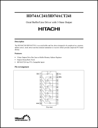 HD74ACT241 Datasheet