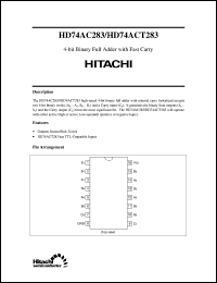 HD74AC283 Datasheet