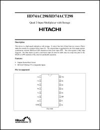 HD74AC298 Datasheet