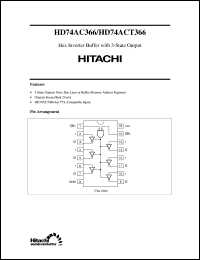 HD74ACT366 Datasheet