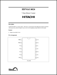 HD74AC4024 Datasheet