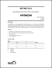 HD74BC541A Datasheet