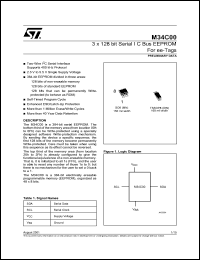M34C00-WMN6T Datasheet