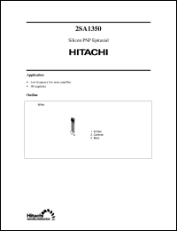 2SA1350 Datasheet