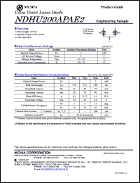 NDHU200APAE2 Datasheet