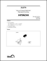 2SJ576 Datasheet