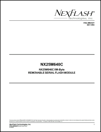 NX25M640C-3T-R Datasheet