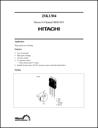 2SK1304 Datasheet