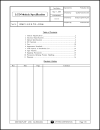 DMC16207H-EB Datasheet