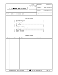 DMC5003NB-FW Datasheet