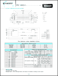 PC1602-I Datasheet