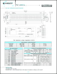 PC4002-L Datasheet