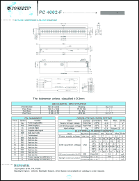 PC4002-F Datasheet