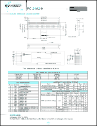PC2402-H Datasheet