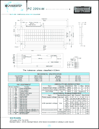 PC2004-M Datasheet