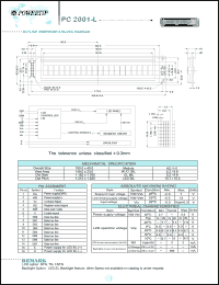 PC2001-L Datasheet
