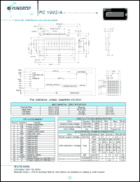 PC1002-A Datasheet