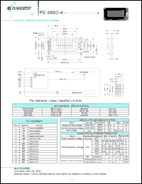PC0802-A Datasheet