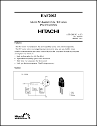 HAF2002 Datasheet