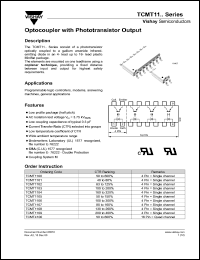 TCMT4100 Datasheet