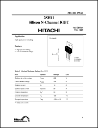 2SH11 Datasheet