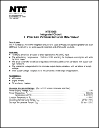 NTE1866 Datasheet