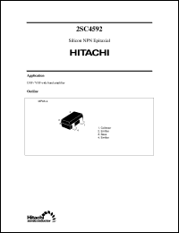 2SC4592 Datasheet