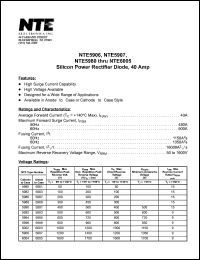 NTE5980 Datasheet