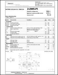 2-2W5-PIS16 Datasheet