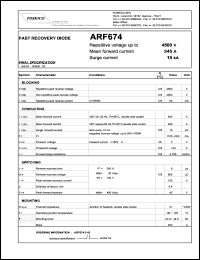 ARF674S45 Datasheet