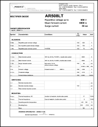 AR508LTS06 Datasheet