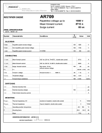 AR709S10 Datasheet