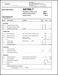 AR709LTS10 Datasheet