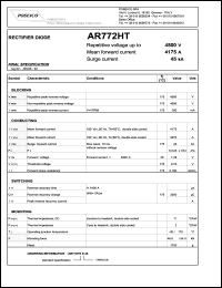 AR772HTS45 Datasheet