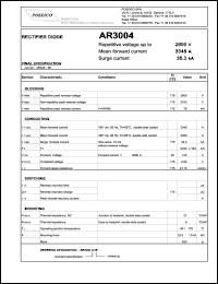 AR3004S26 Datasheet