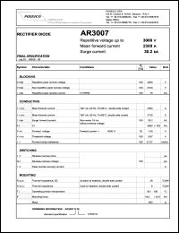 AR3007S30 Datasheet