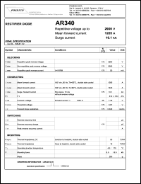 AR340S29 Datasheet