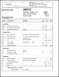 AR772S50 Datasheet