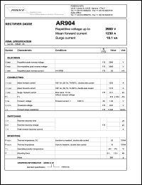 AR904S29 Datasheet