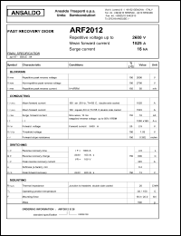 ARF2012S26 Datasheet
