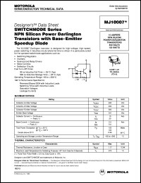 MJ10007 Datasheet