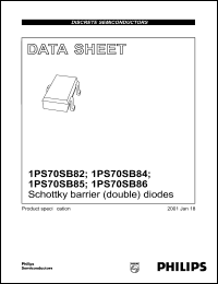1PS70SB82 Datasheet