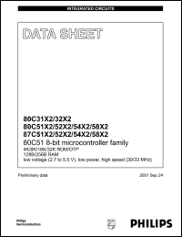 P87C51X2BA Datasheet