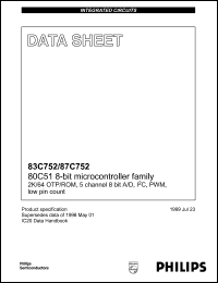 S87C752-6N28 Datasheet