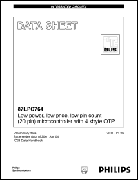S87LPC764BD Datasheet